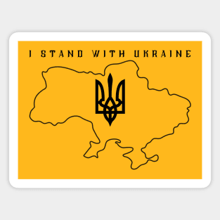 I Stand With Ukraine Magnet